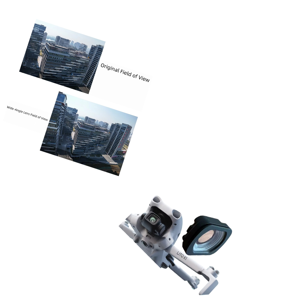 Drone Camera Wide Angle - Wide Angle Lens for DJI Lito