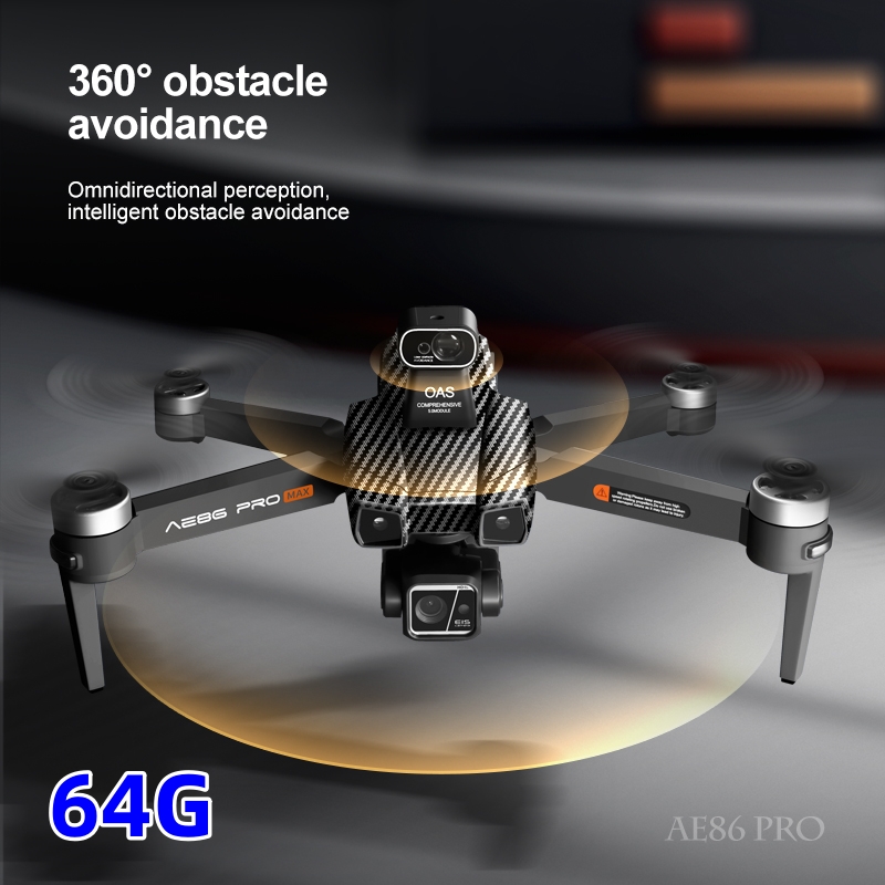 Drone Camera Professional - AE86 PRO Max+ Professional Drone with