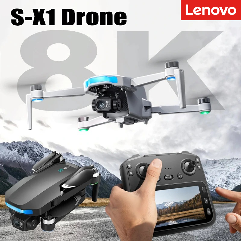 Drone Camera Professional - Lenovo S-X1 Drone 8K HD Professional