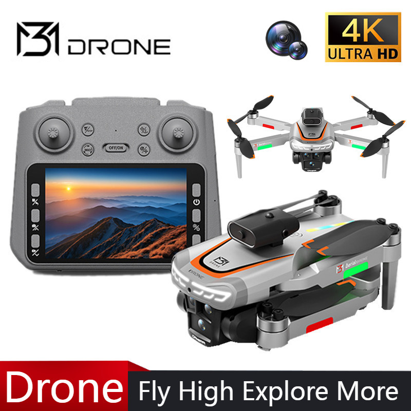 Drone Camera With Gimbal - M3 Professional Drone 4K HD Aerial