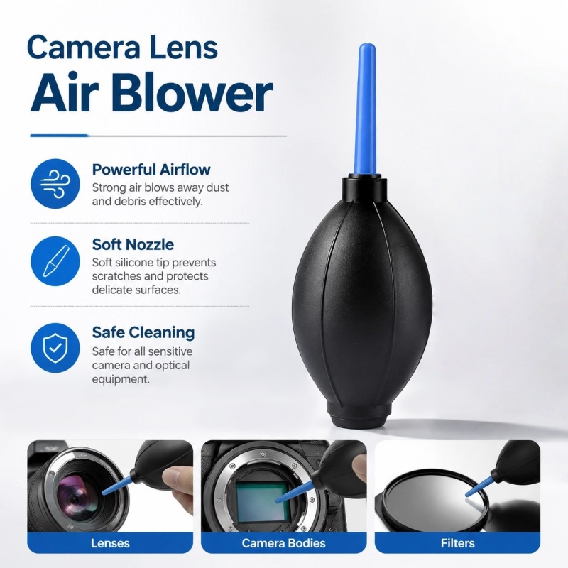 Drone Camera Filter - Blowing Super Strong Air Dust Blower
