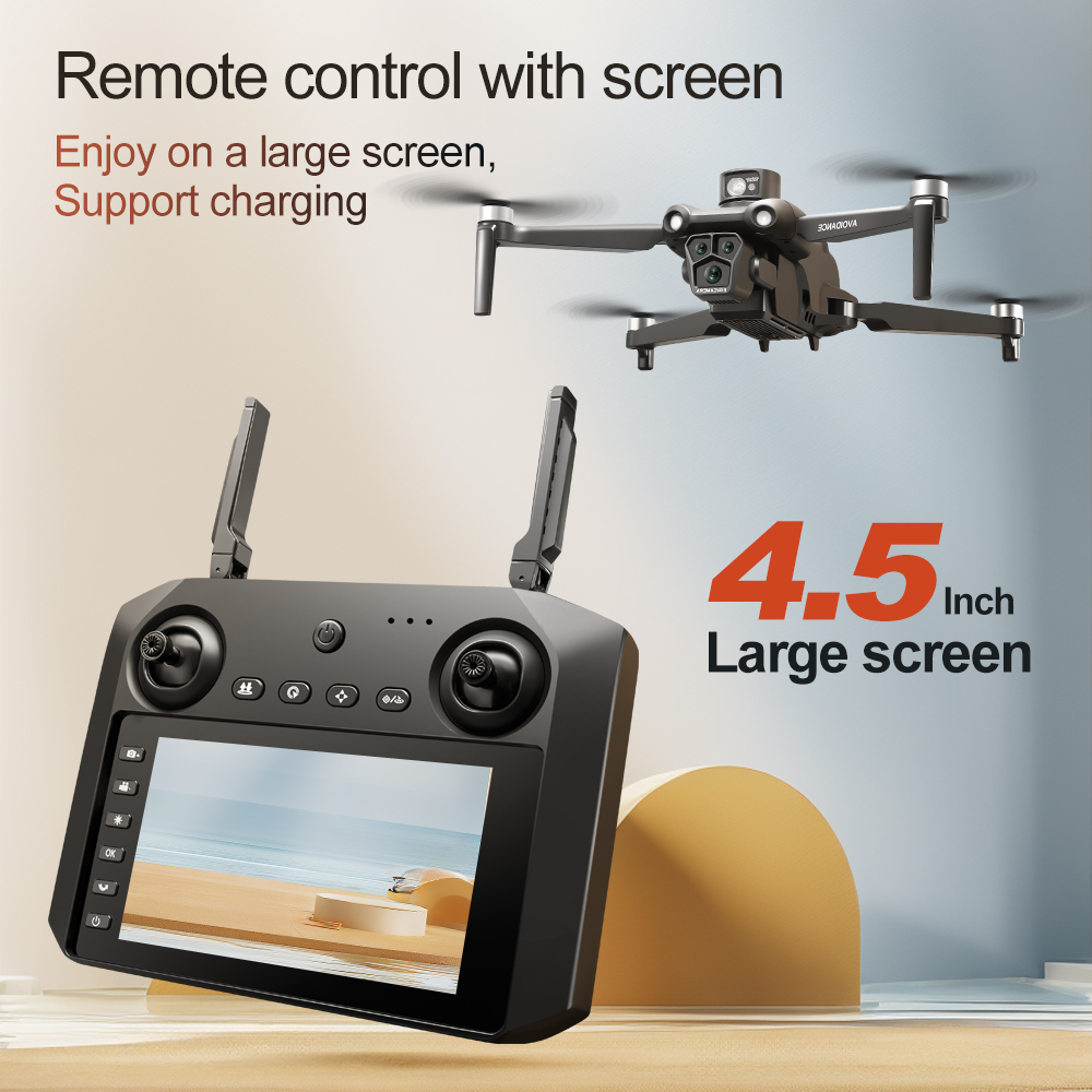 Drone Camera With Gimbal - U193 GPS Drone ESC 8K Profesional