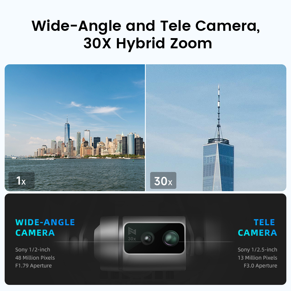 FIMI X8 Tele Max New Drone Wid - đánh giá và giá Drone Camera Wide Angle