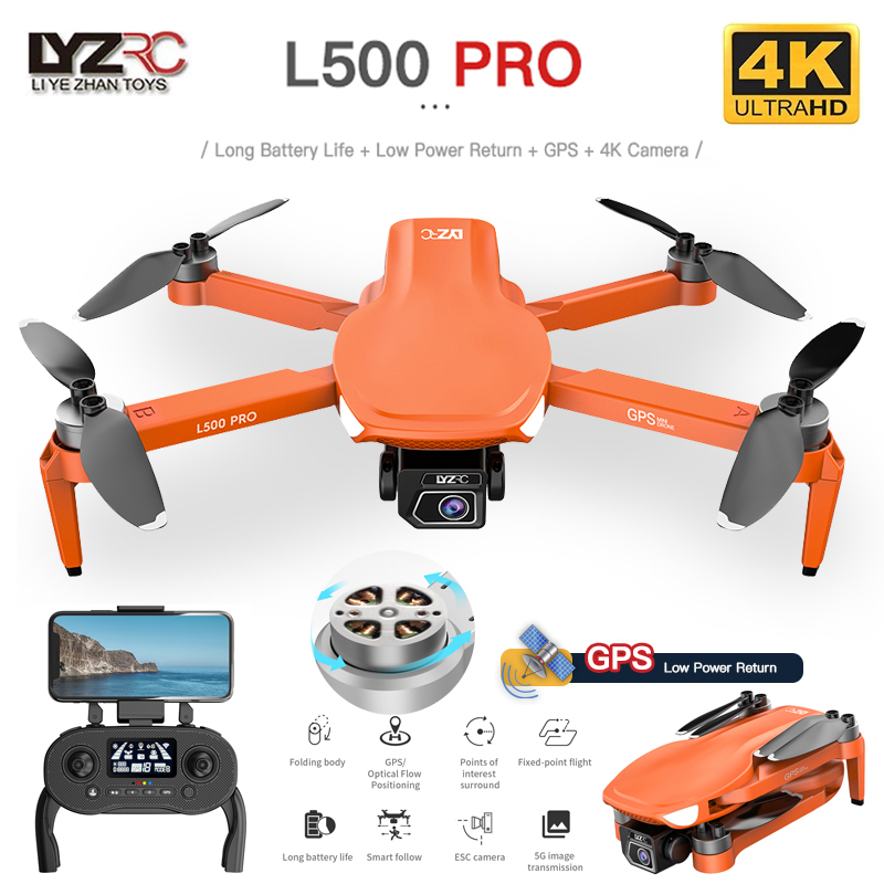 L500 PRO GPS Drone 4K Profesio - đánh giá và giá Drone Camera Wide Angle