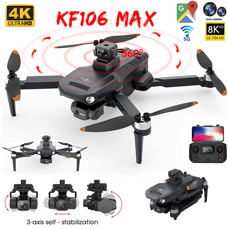 2022 NEW KF106 Max Drone 8K Pr - đánh giá và giá Drone Camera Wide Angle