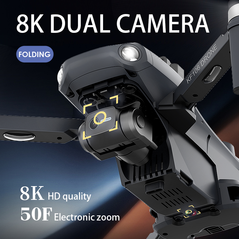 2022 NEW KF106 Max Drone 8K Pr - đánh giá và giá Drone Camera Wide Angle