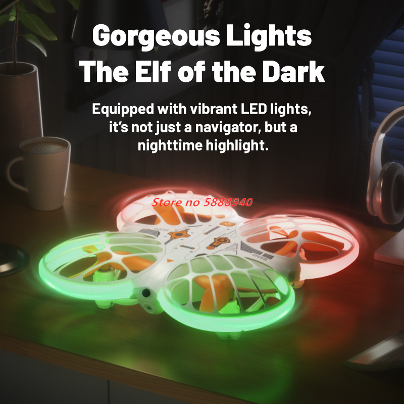 Mini Neon Light  Drone Wifi Fp - đánh giá và giá Drone Camera Wide Angle