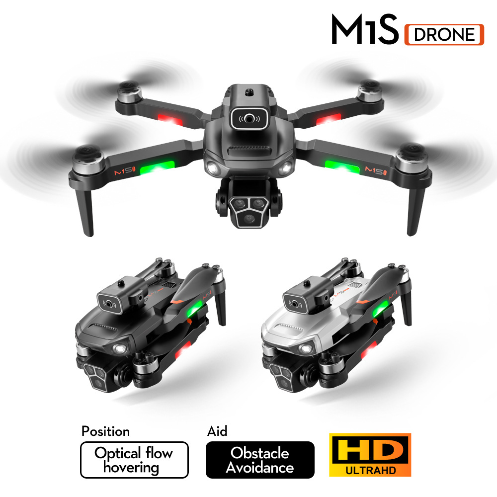 M1S Drone 4K Three Camera Brus - đánh giá và giá Drone Camera Wide Angle