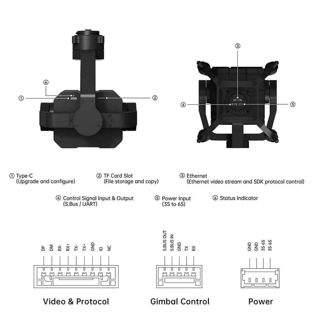 2026 NewT30 Gimbal Camera Dr-o - đánh giá và giá Drone Camera With Gimbal