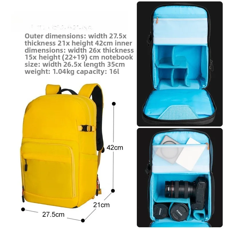 Double shoulder camera bag, wa - đánh giá và giá Drone Camera Waterproof