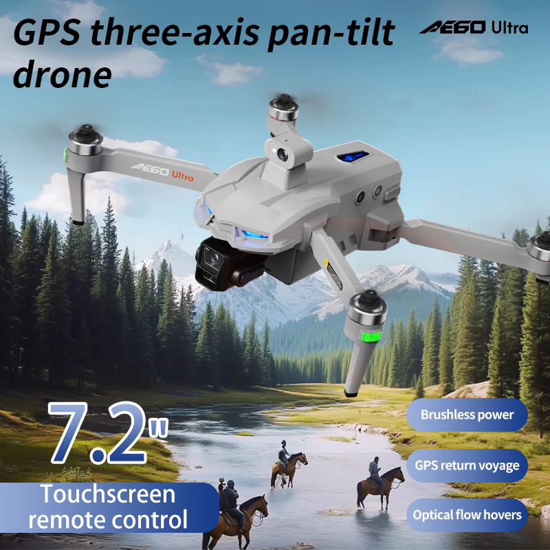 2025 AE60 URTLA GPS Drone 8K C - đánh giá và giá Drone Camera Mount