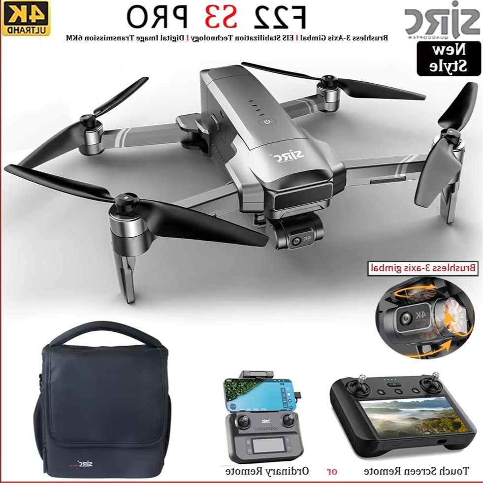 SJRC F22 S3 pro Foldable RC Qu - đánh giá và giá Drone Camera Action