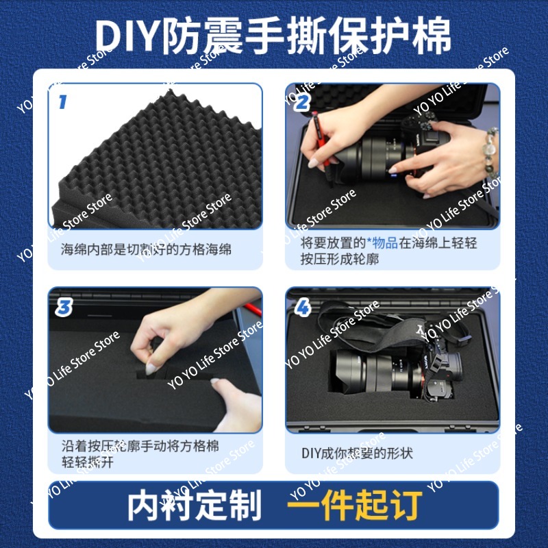 Portable waterproof toolbox In - đánh giá và giá Drone Camera Waterproof