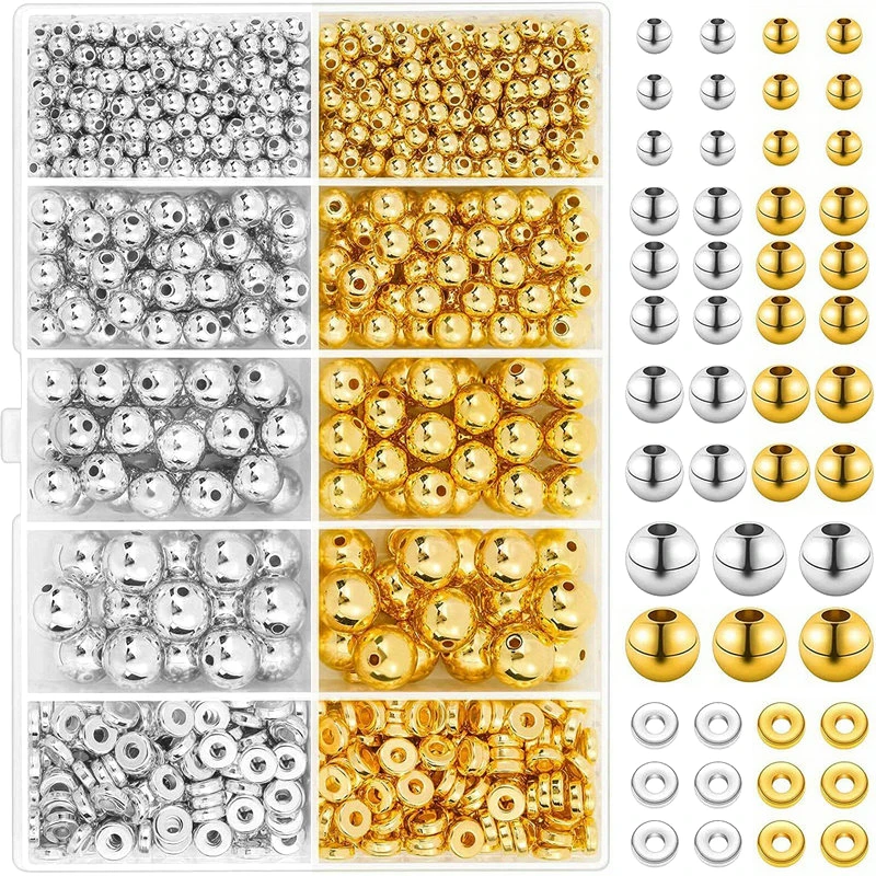 1000pcs Golden Spacer Beads Ki - đánh giá và giá Drone Camera Stabilized