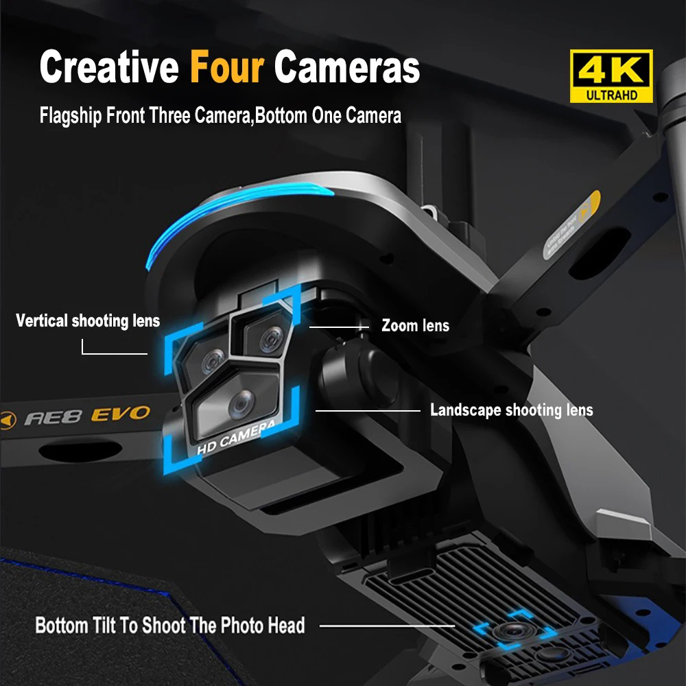 AE8 EVO Drone 4K Professional  - đánh giá và giá Drone Camera 4K