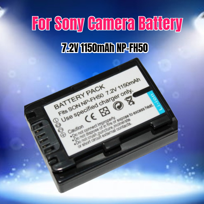 7.2V 1150mAh NP-FH50 Camera Ba - đánh giá và giá Drone Camera Action