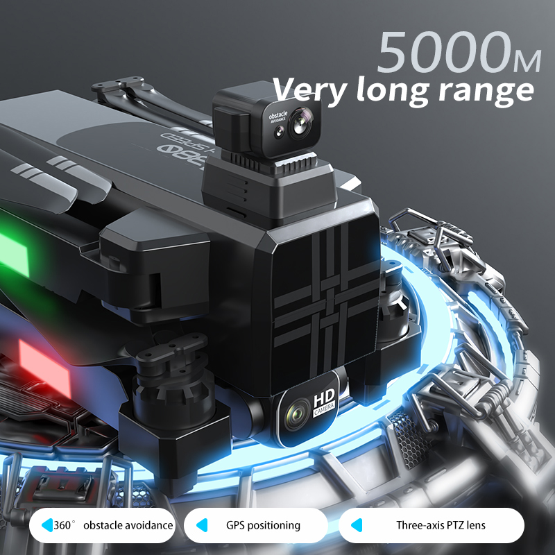 A380 Drone 4K HD Three Axis An - đánh giá và giá Drone Camera 4K