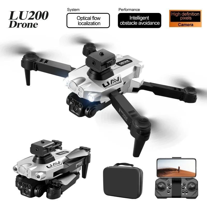 LU200 8K GPS Drone Triple Came - đánh giá và giá Drone Camera Mount