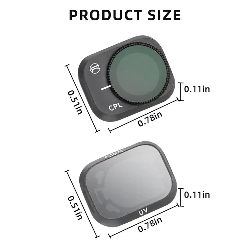 DIY Drone Filter For DJI Mini  - đánh giá và giá Drone Camera Filter