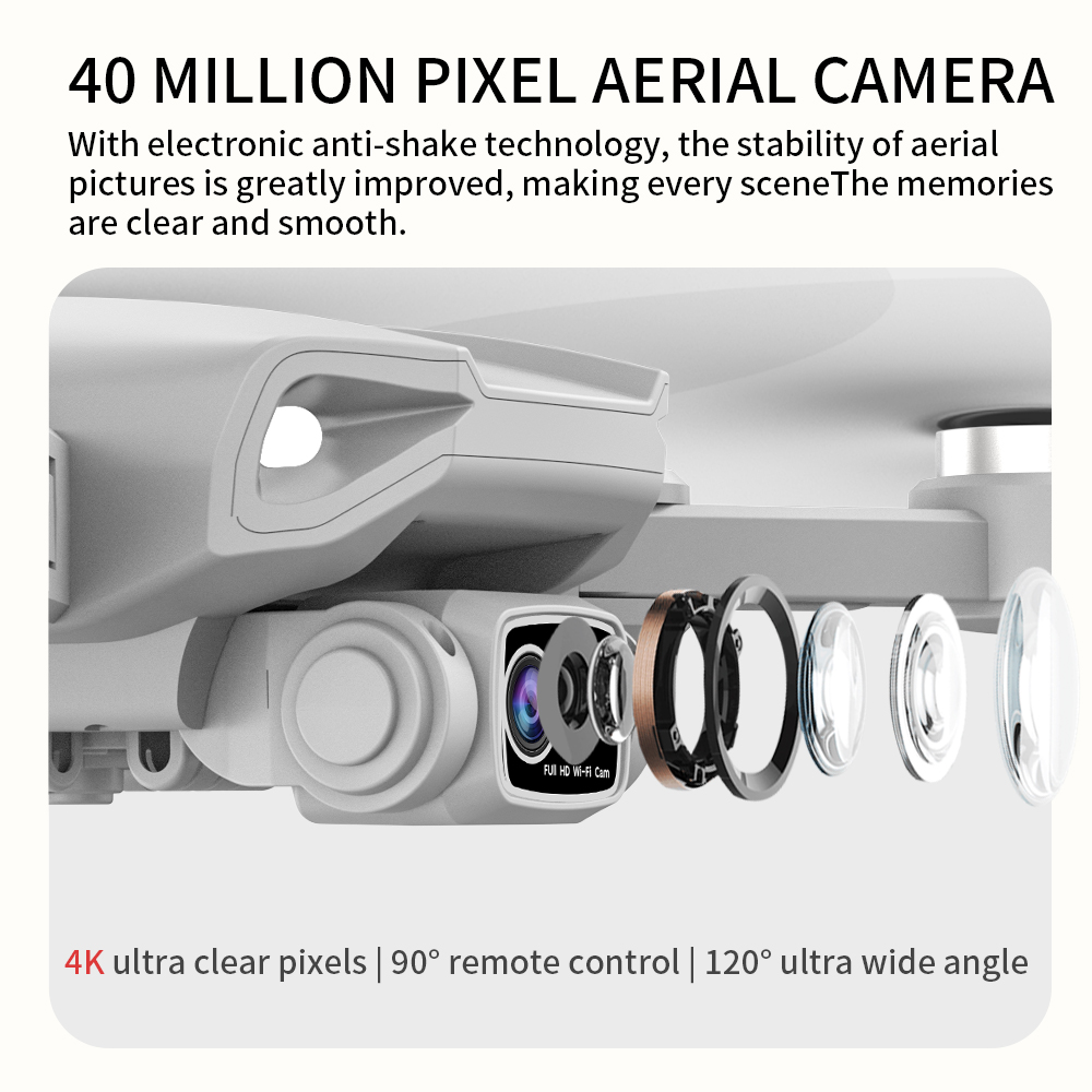 LYZRC L900 ProSE GPS Drone 2 B - đánh giá và giá Drone Camera Mount