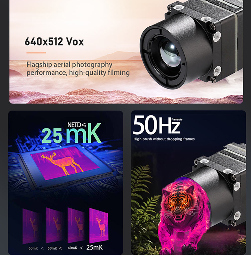 New Arrival 640x512 FPV Drone  - đánh giá và giá Drone Camera Thermal